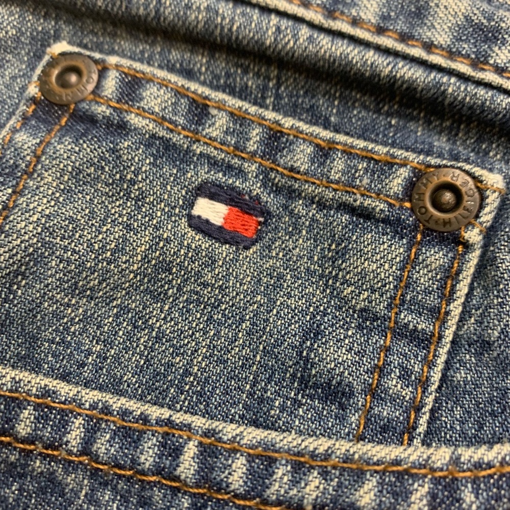 Tommy Hilfiger Blue Jeans Mens 36 X 32 Classic Fit Straight Leg Vintage - Picture 4 of 9